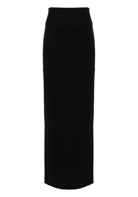 Gonna lunga a vita alta in nero di Roland Mouret - donna